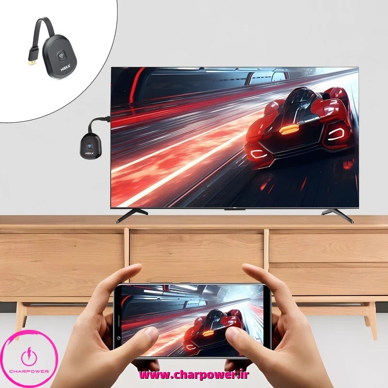  قیمت دانگل وای فای HDMI هیسکا Hiska مدل HR-30 