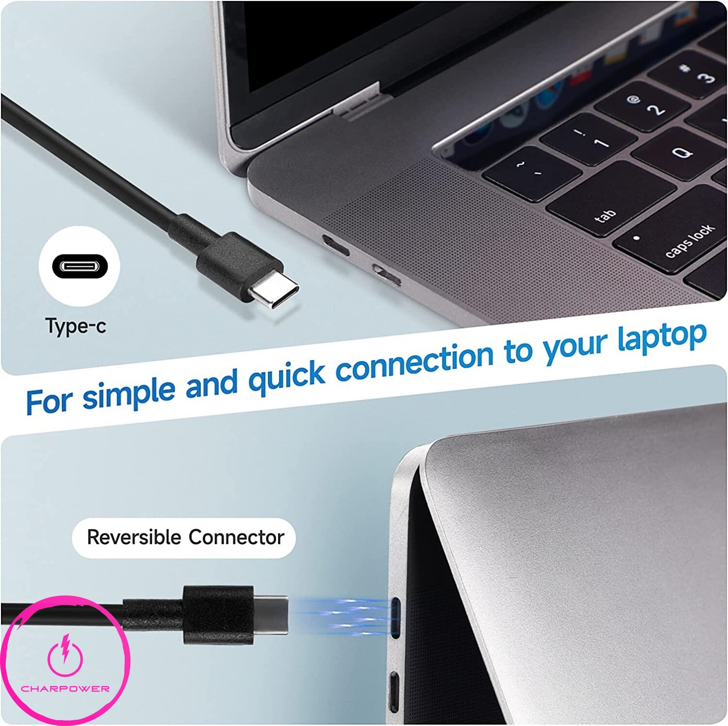 شارژ لپ تاپ با USB-C