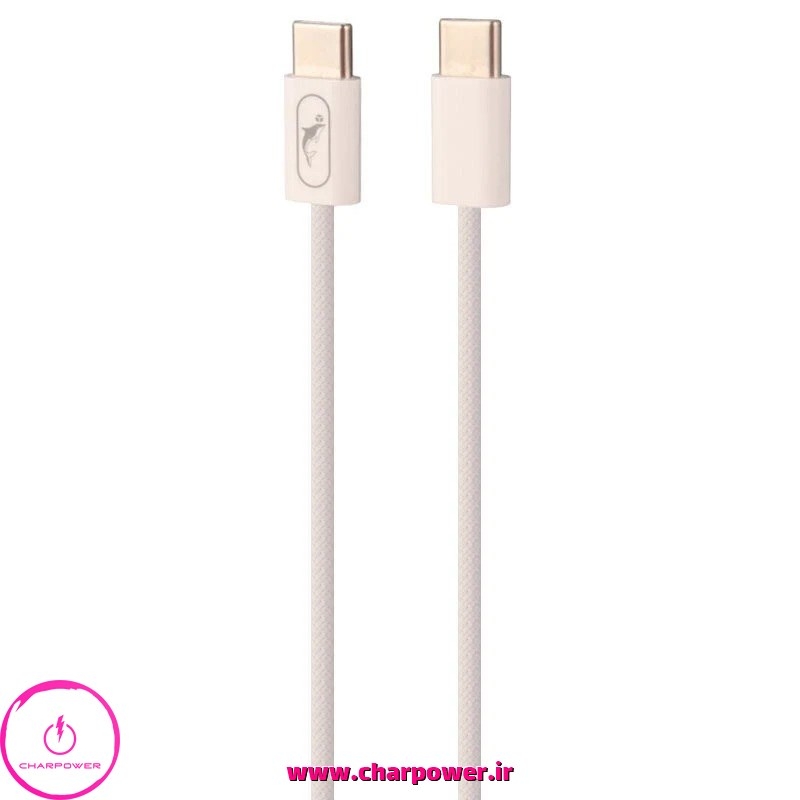  خرید کابل شارژ Type-C به Type-C طول 100 سانتی متر اسکای دلفین Sky Dolphin مدل S13T توان 36 وات 