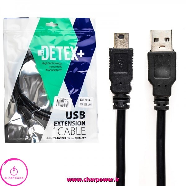  خرید کابل دوربین 5pin دیتکس پلاس (+DETEX) طول 1.5 متر 