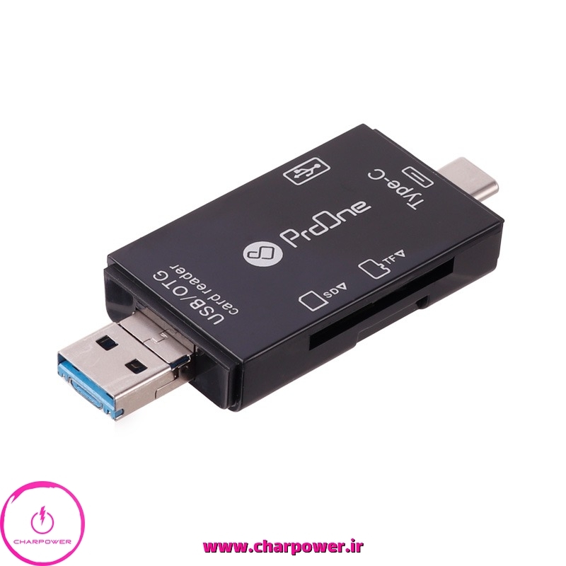  خرید رم ریدر و تبدیل همه کاره USB و Type-C پرووان مدل PCO03 