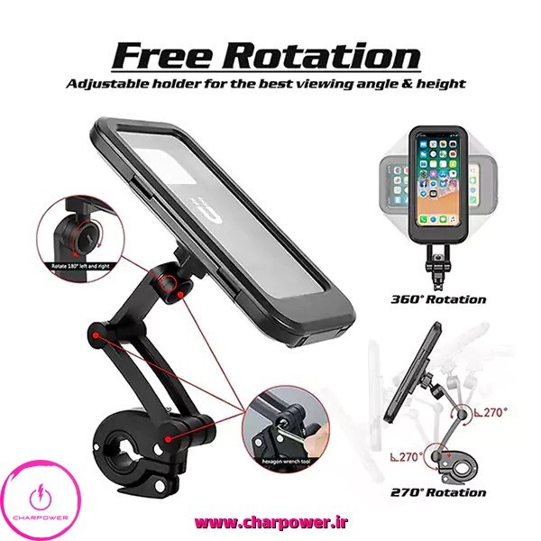 هولدر دوچرخه و موتورسیکلت مدل M3