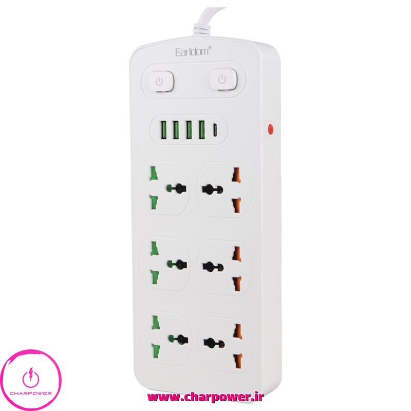 چند راهی و شارژر ارلدام Earldom مدل ES-SC09 توان 3000 وات 