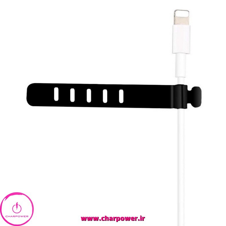  خرید بسته 6 عددی جمع کننده کابل موبایل سیلیکونی رنگی no.g886 