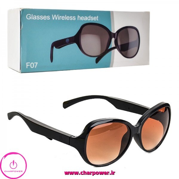  عینک هوشمند اسپیکردار بلوتوثی مدل F07 