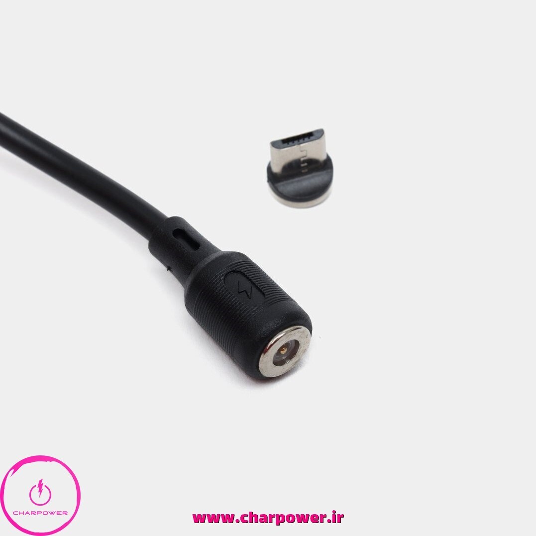  قیمت کابل شارژ مگنتی USB به Micro USB ایکس او XO طول 100 سانتی متر مدل NB187 جریان 2.1 آمپر 