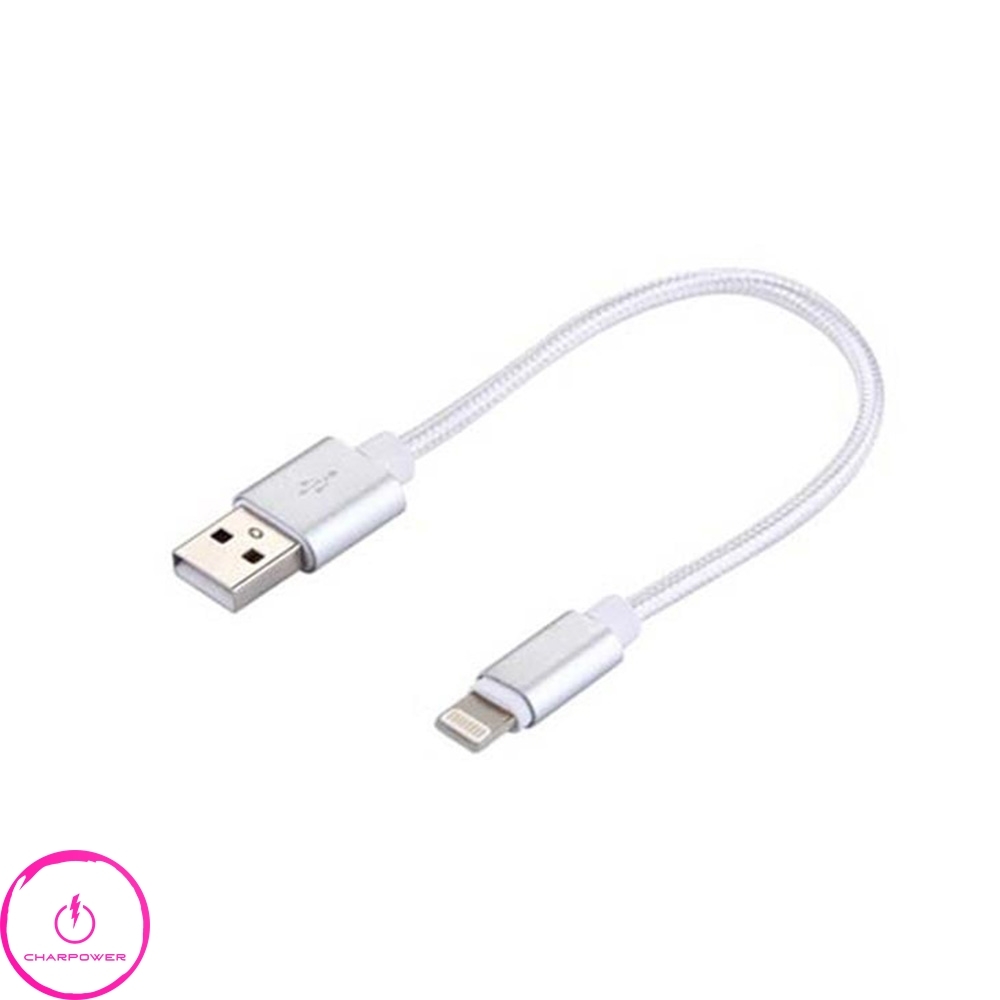  کابل شارژ USB-A به Lightning طول 20 سانتی متر رویال Royal مدل RPA-128 توان 10.5 وات 