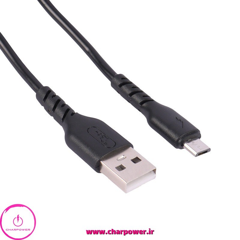  خرید کابل شارژ USB-A به Micro طول 100 سانتی متر اسکای دلفین Sky Dolphin مدل S07V جریان 2.4 آمپر 