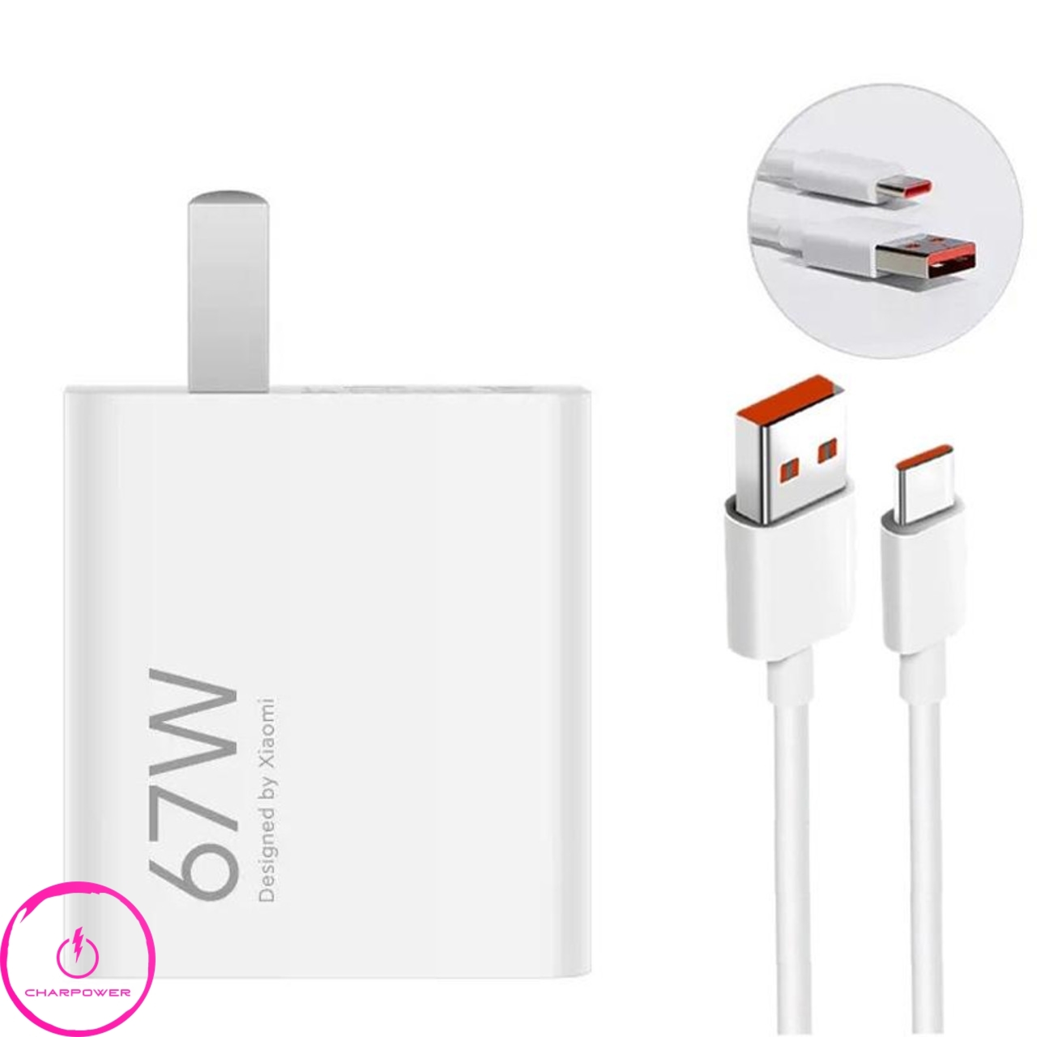  شارژر دیواری 67 وات شیائومی Xiaomi مدل MDY-12-EF 