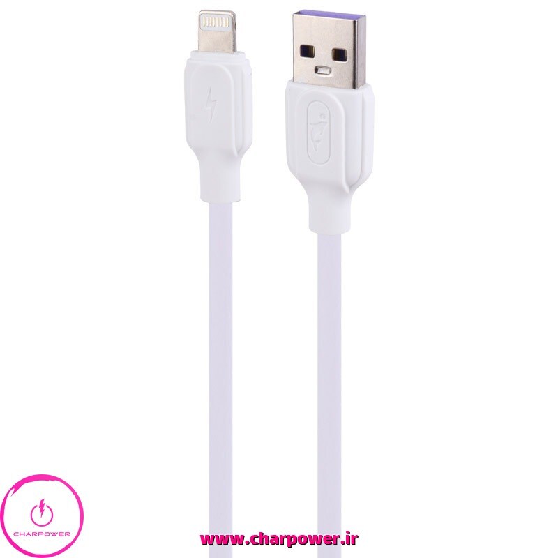 فروش کابل شارژ USB به Lightning طول 100 سانتی متر اسکای دلفین Sky Dolphin مدل S56L جریان 5 آمپر