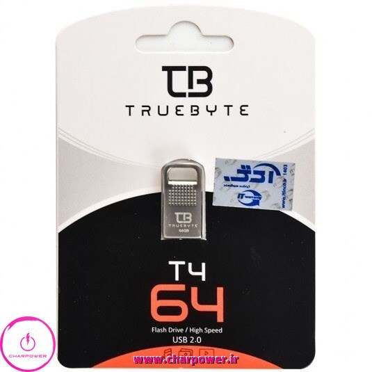فلش مموری تروبایت Truebyte مدل T4 ظرفیت 64 گیگابایت