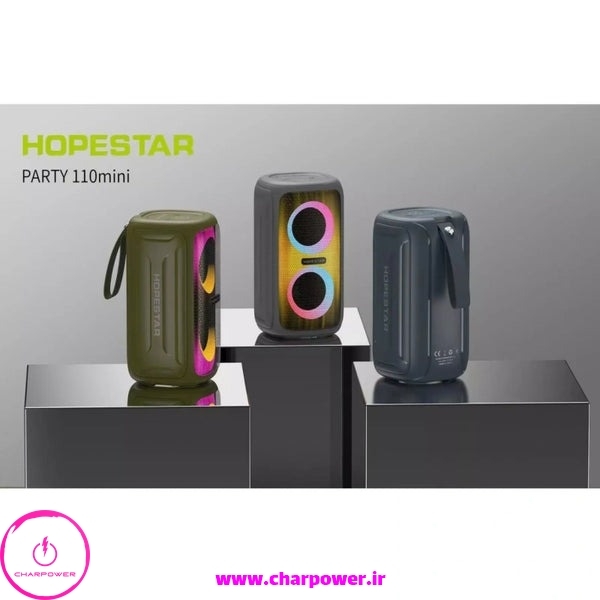  اسپیکر بلوتوثی مدل Hopestar Party 110 mini چارپاور 