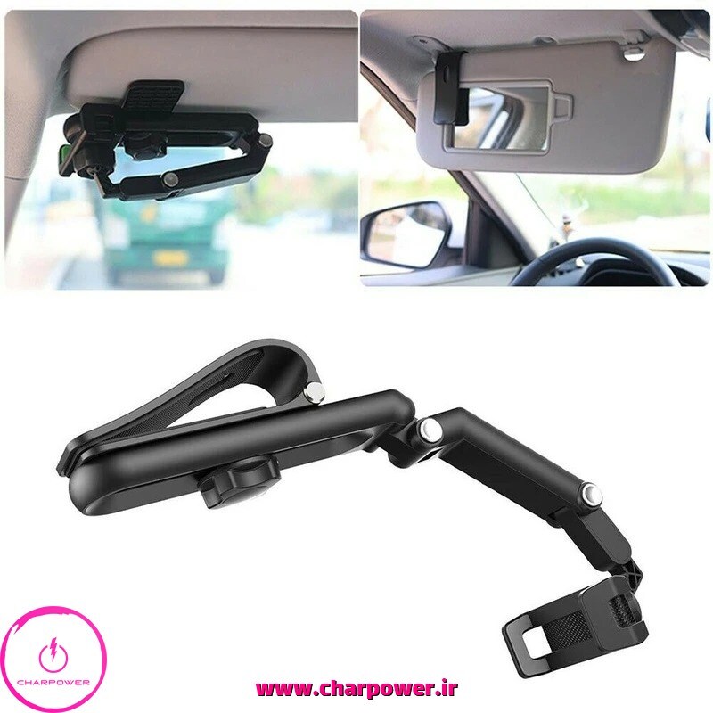  فروش پایه نگهدارنده گیره‌ای موبایل همه کاره Sunvisor 