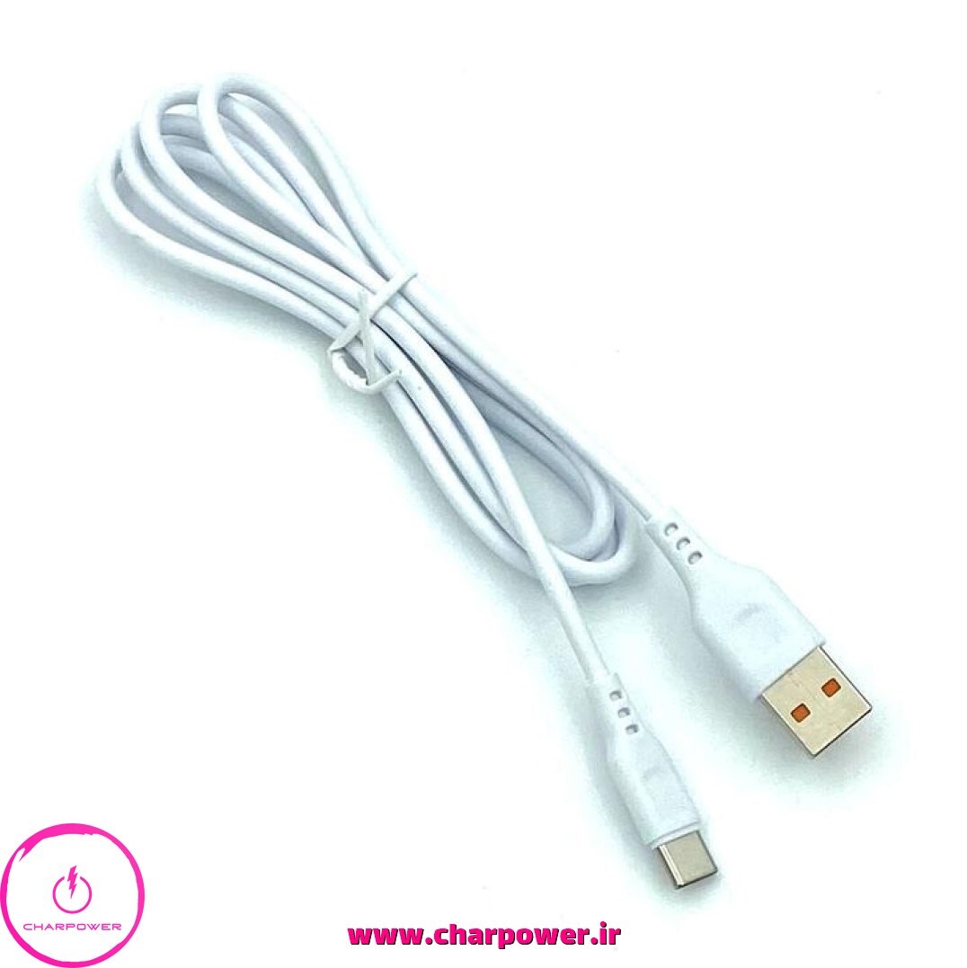  کابل شارژ USB-A به Type-C طول 1 متر دنمن denmen مدل D01T جریان 2.4 آمپر چارپاور 