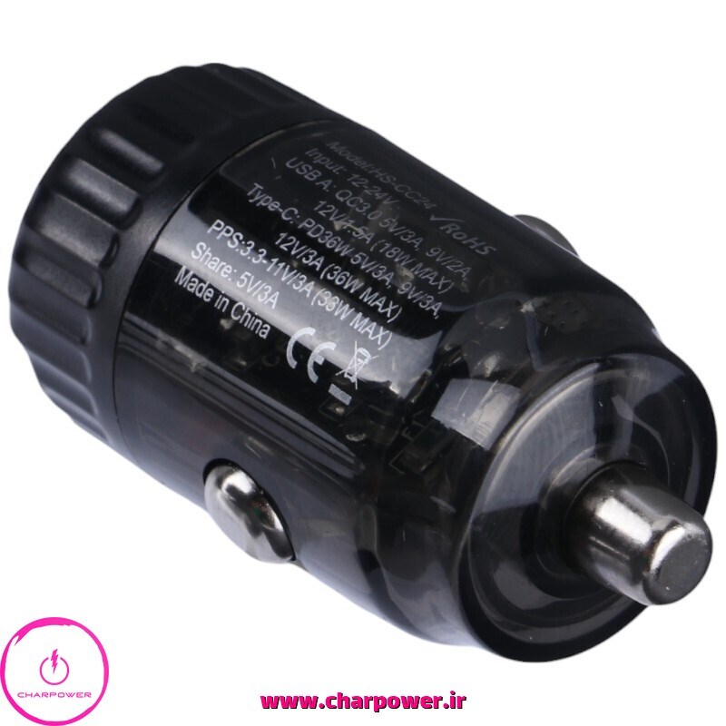 قیمت شارژر فندکی فست شارژ هایکو استار HICOSTAR مدل CC24 توان 36 وات