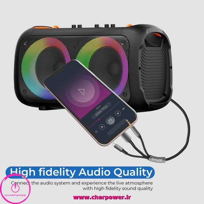 تبدیل گوشی به اسپیکر با کابل aux