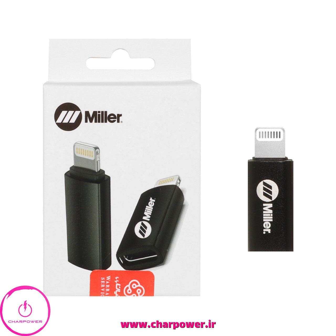  مبدل Type-C به Lightning میلر Miller مدل MO-209 