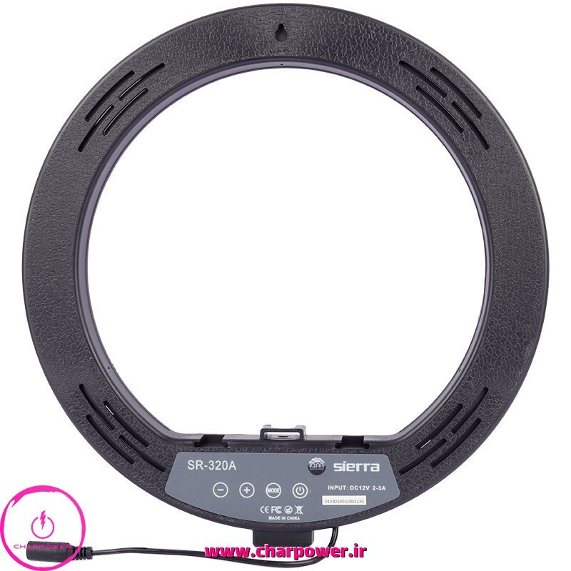  فروش رینگ لایت 11 اینچ مدل Sierra SR-320A توان 30 وات 