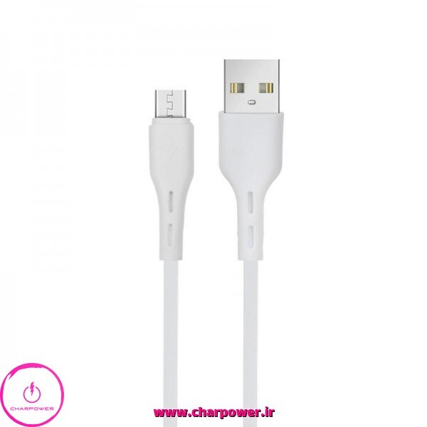  خرید کابل شارژ USB-A به Micro طول 80 سانتی متر کن Can مدل 1115 جریان 5.4 آمپر 