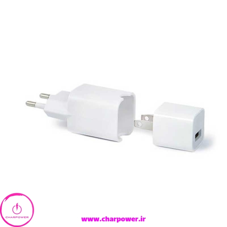 مبدل برق اپل Apple دو به دو