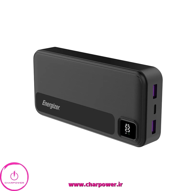  پاوربانک انرجایزر Energizer مدل UE20035PQ ظرفیت 20000 توان 22.5 وات چارپاور 