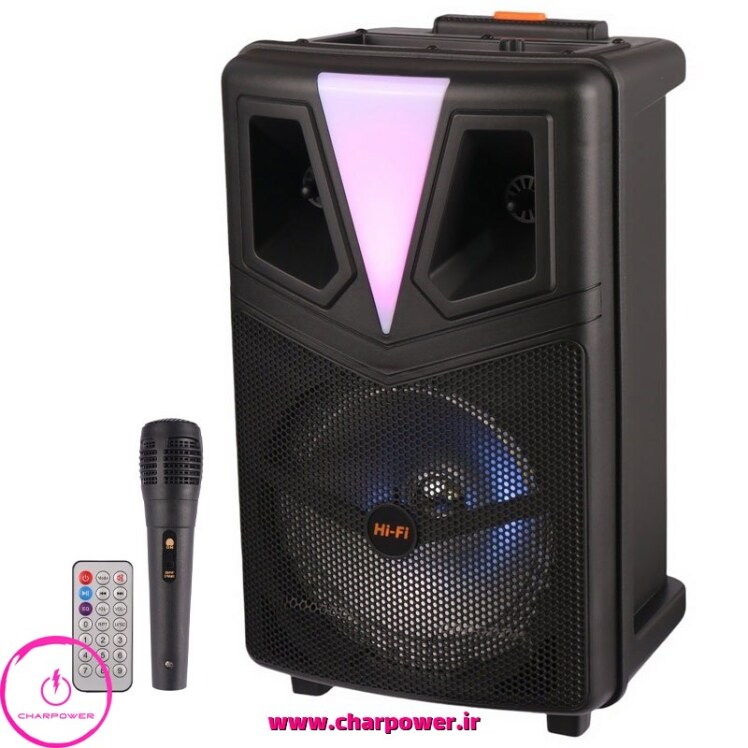 اسپیکر بلوتوثی Sing-e ZQS8157 + میکروفون و ریموت کنترل