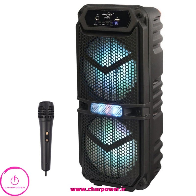  اسپیکر بلوتوثی گریت نایس Greatnice مدل GTS-2148 + میکروفون 