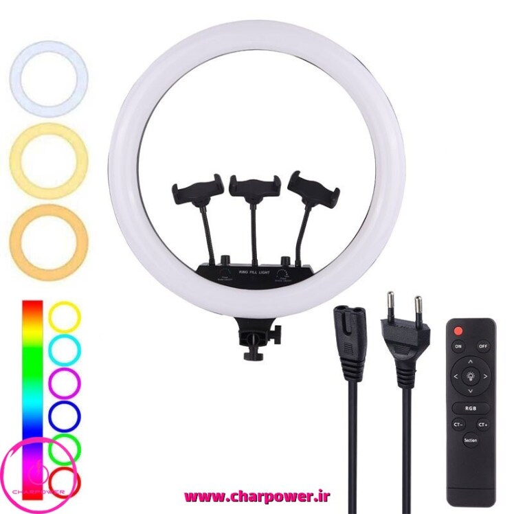 رینگ لایت 18 اینچ مدل MJ18