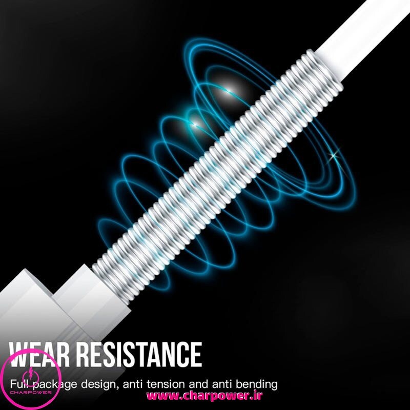  خرید کابل شارژ USB-A به Lightning طول 120 سانتی متر بیوا Biva مدل C-19l جریان 3 آمپر 