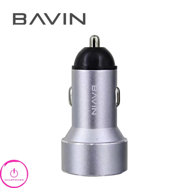 شارژر فندکی فست شارژ باوین Bavin مدل PC373 توان 12 وات