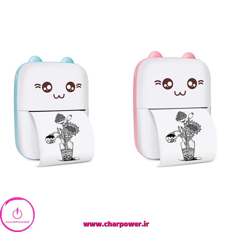  مینی پرینتر جیبی و لیبل زن بدون نیاز به جوهر 