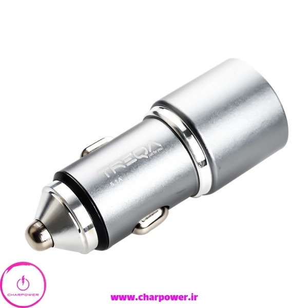 شارژر فندکی فست شارژ ترکا Treqa مدل CC-234 جریان 5.1 آمپر