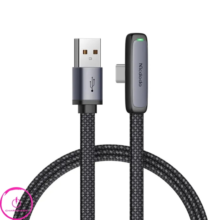 کابل شارژ (یکسر USB A( L به Type-C طول 1.2 متر مک دودو Mcdodo مدل CA-3340