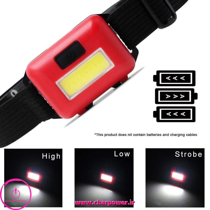 فروش چراغ قوه پیشانی هدلایت مدل HeadLamp 10W COB
