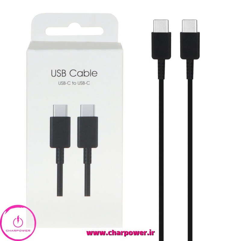  کابل شارژ Type-C به Type-C طول 1 متر سامسونگ Samsung مدل EP-DG970BBE 