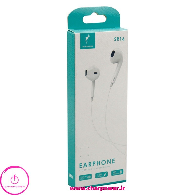  قیمت هندزفری سیمی جک 3.5 میلی‌متری اسکای دلفین Sky Dolphin مدل SR16 