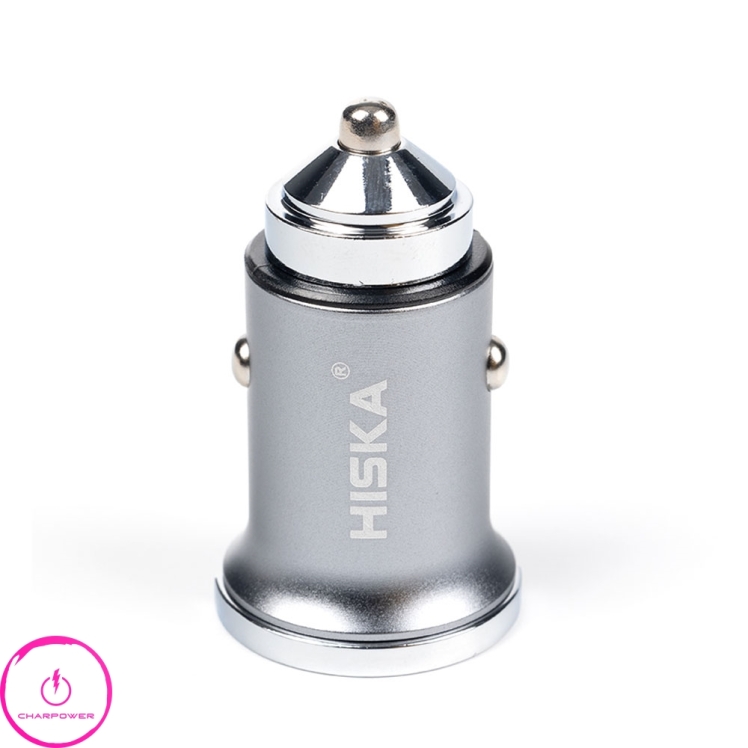 شارژر فندکی فست شارژ هیسکا Hiska مدل HCC-306 توان 30 وات