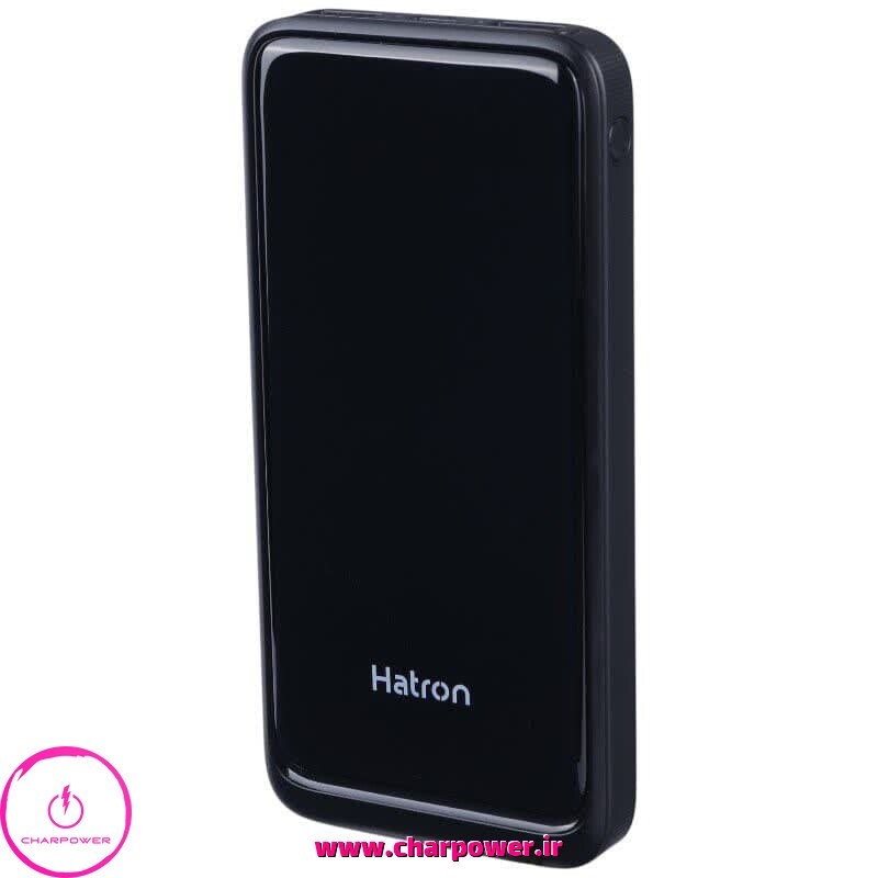  پاوربانک هترون Hatron مدل HPB1055G ظرفیت 10000 توان 22.5 وات 