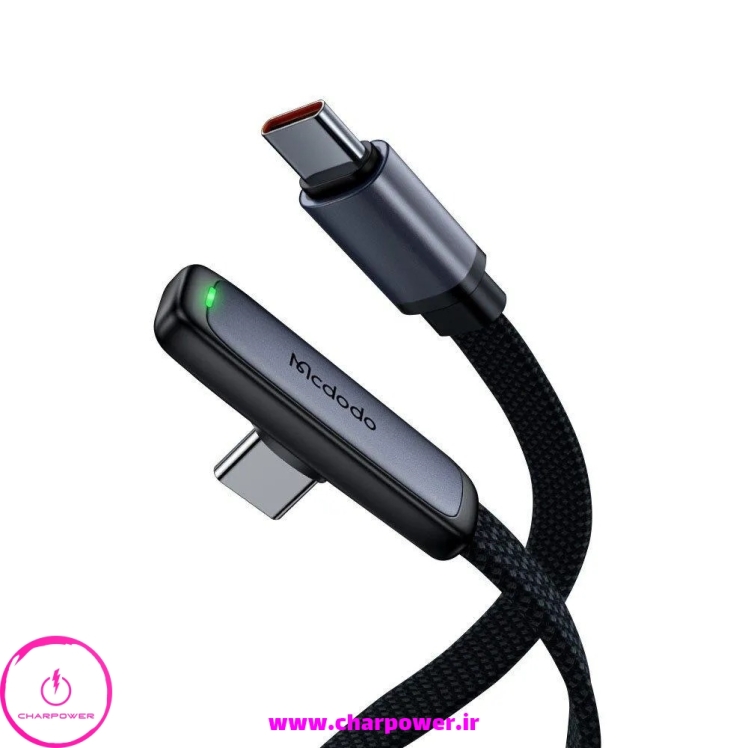 کابل شارژ گیمینگ Type-C به Type-C طول 1.2 متر مک دودو Mcdodo مدل CA-336 توان 65 وات
