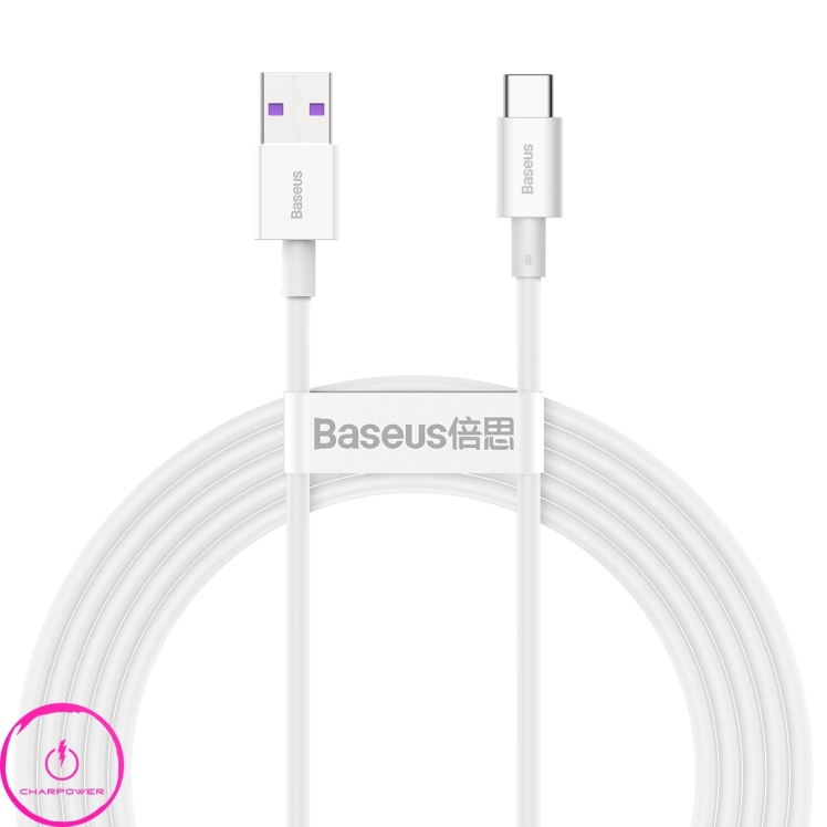 کابل شارژ USB-A به Type-C طول 200 سانتی متر باسئوس Baseus مدل CATYS-A02