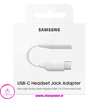  قیمت تبدیل USB-C به جک 3.5 میلی متری صدا Samsung (AUX) 