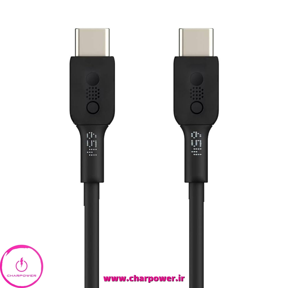  خرید کابل شارژ Type-C به Type-C طول 1 متر سی ام اف CMF مدل C351 توان 65 وات 