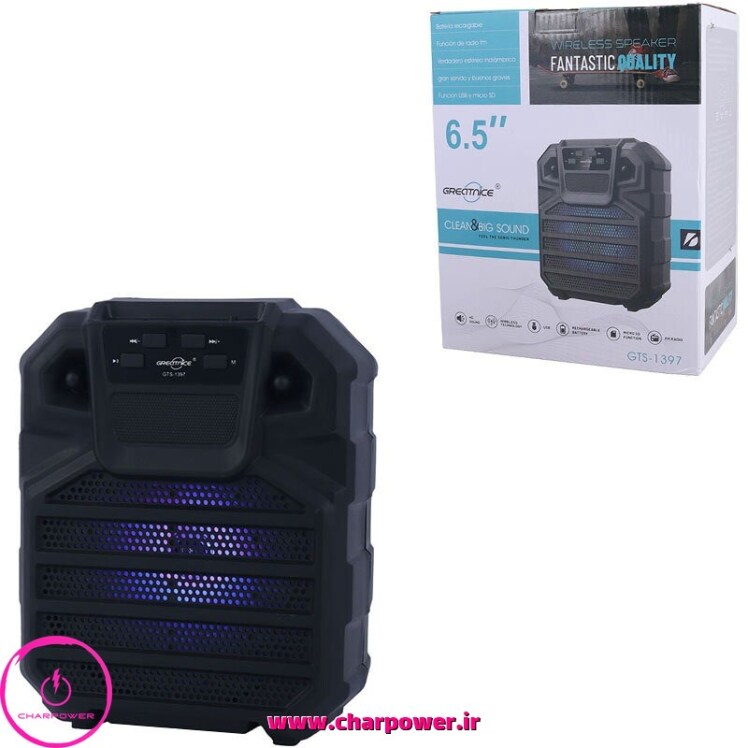 اسپیکر بلوتوثی مدل Greatnice GTS-1397