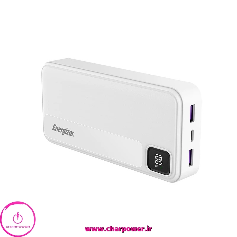  قیمت پاوربانک انرجایزر Energizer مدل UE20035PQ ظرفیت 20000 توان 22.5 وات 