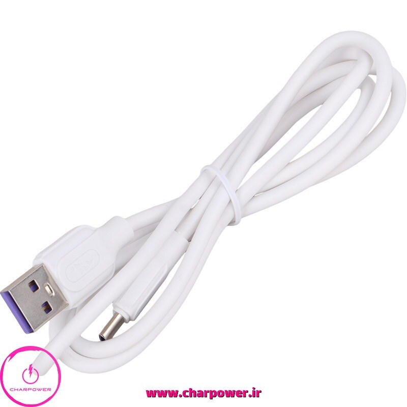  قیمت کابل شارژ USB به Type-C طول 100 سانتی متر اسکای دلفین Sky Dolphin مدل S56t جریان 5 آمپر 