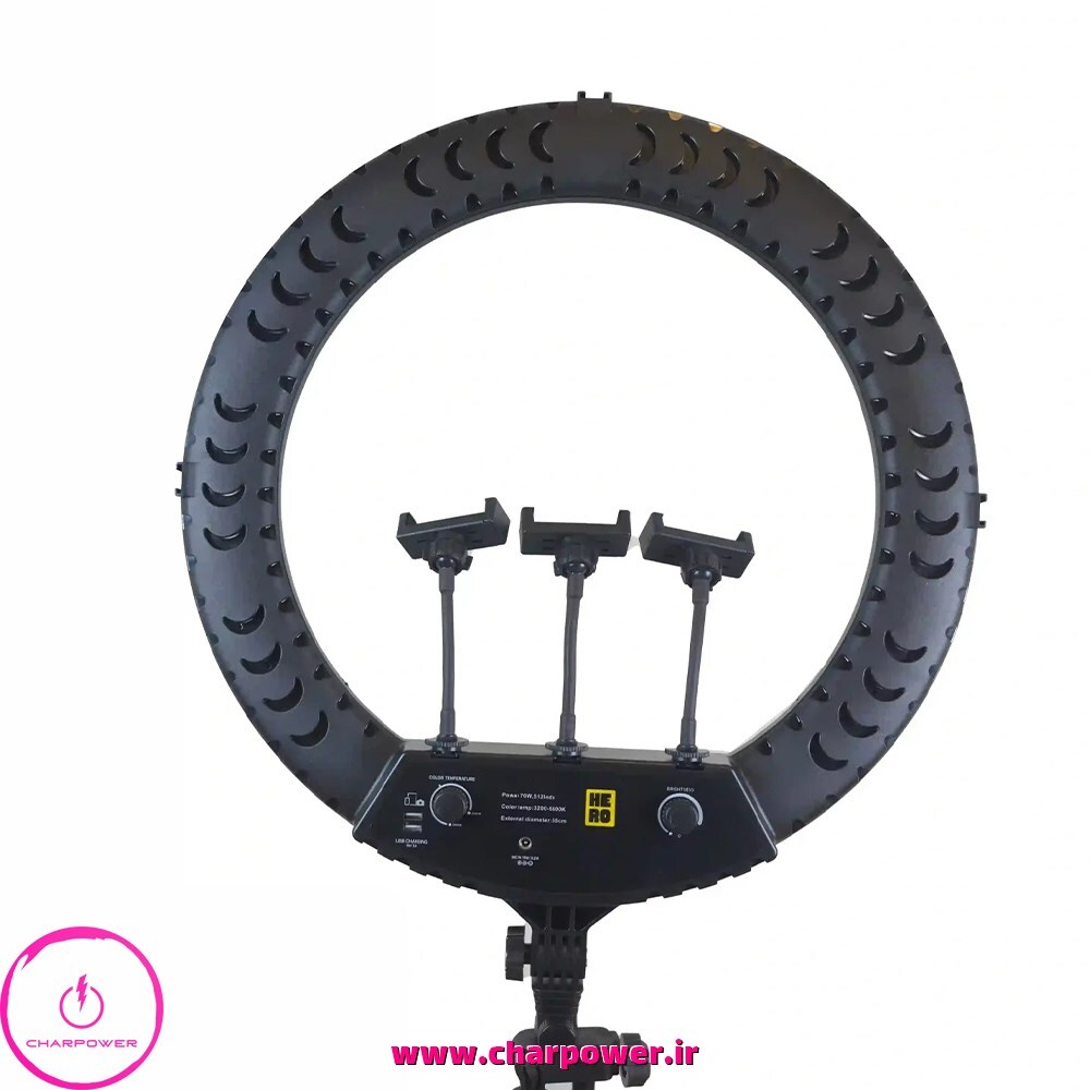 خرید رینگ لایت 22 اینچ مدل JL-F2516 توان 70 وات 