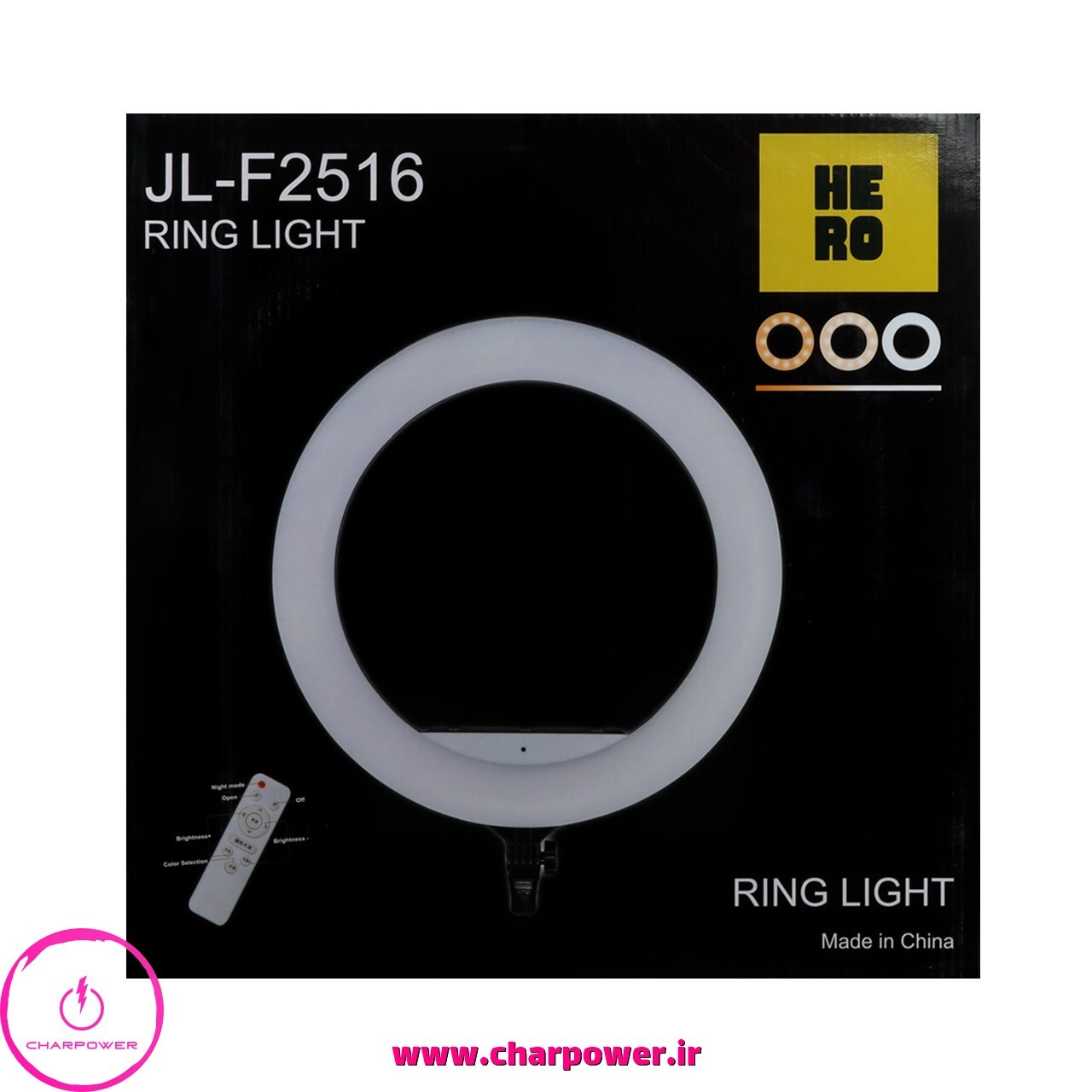 فروش رینگ لایت 22 اینچ مدل JL-F2516 توان 70 وات 