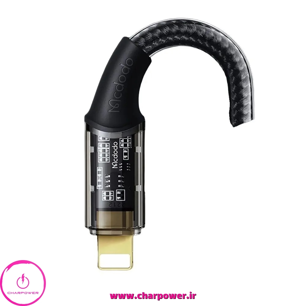  کابل شارژ USB-A به Lightning طول 120 سانتی متر مک دودو Mcdodo مدل CA-2080 جریان 3 آمپر چارپاور 