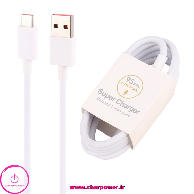  کابل شارژ USB-A به Type-C طول 100 سانتی متر شیائومی Xiaomi توان 67W (درصد شمار) 