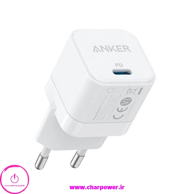  شارژر دیواری انکر Anker مدل A2149L21 توان 20 وات 